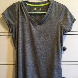 Xersion small gray and black athletic t-shirt